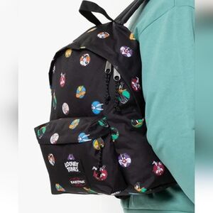 Eastpak Padded Pak'r Black Looney Tunes Backpack NEW